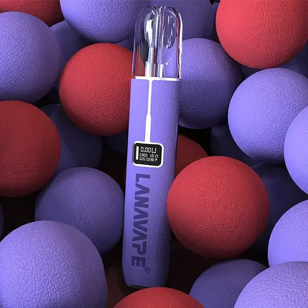 LANA 皮革主機｜LED螢幕 · Lanavape主機推薦 · 兩段調節｜LANAVAPE 官網